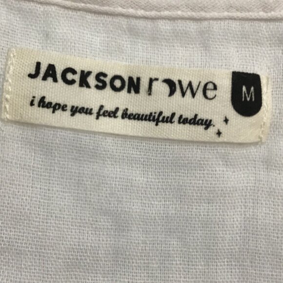 Jackson Rowe White Steer Dress Size M - Picture 12 of 15